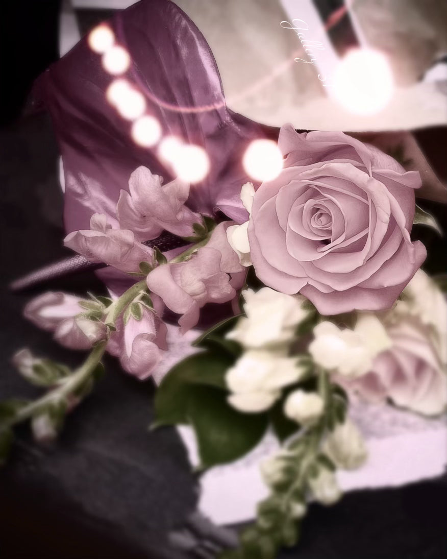 Purple Love Wall Print